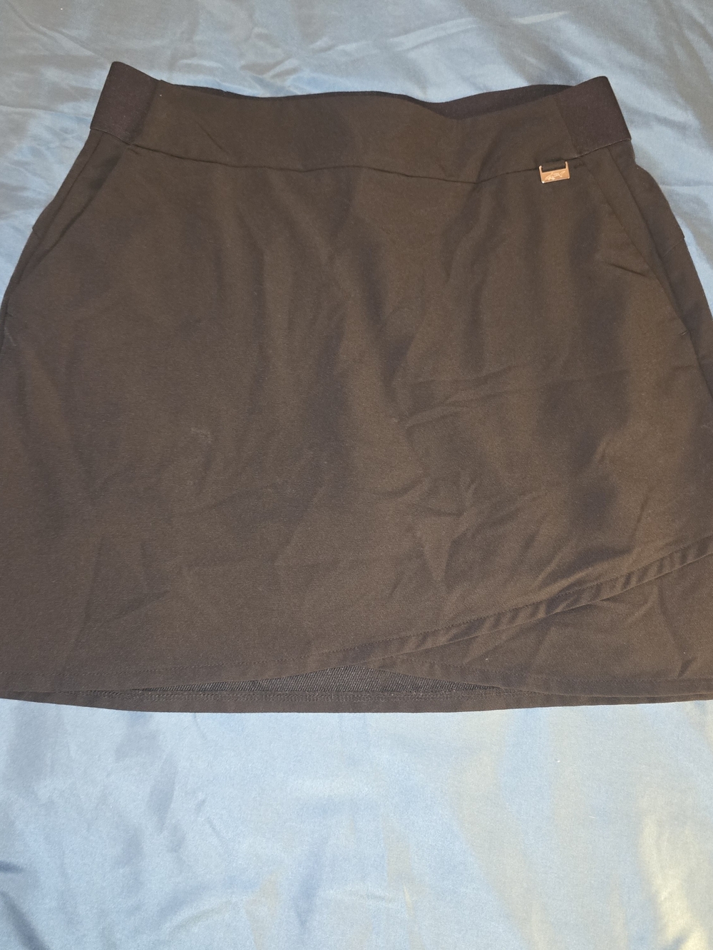 Black Women's Skirt - Classic Pull-On Style